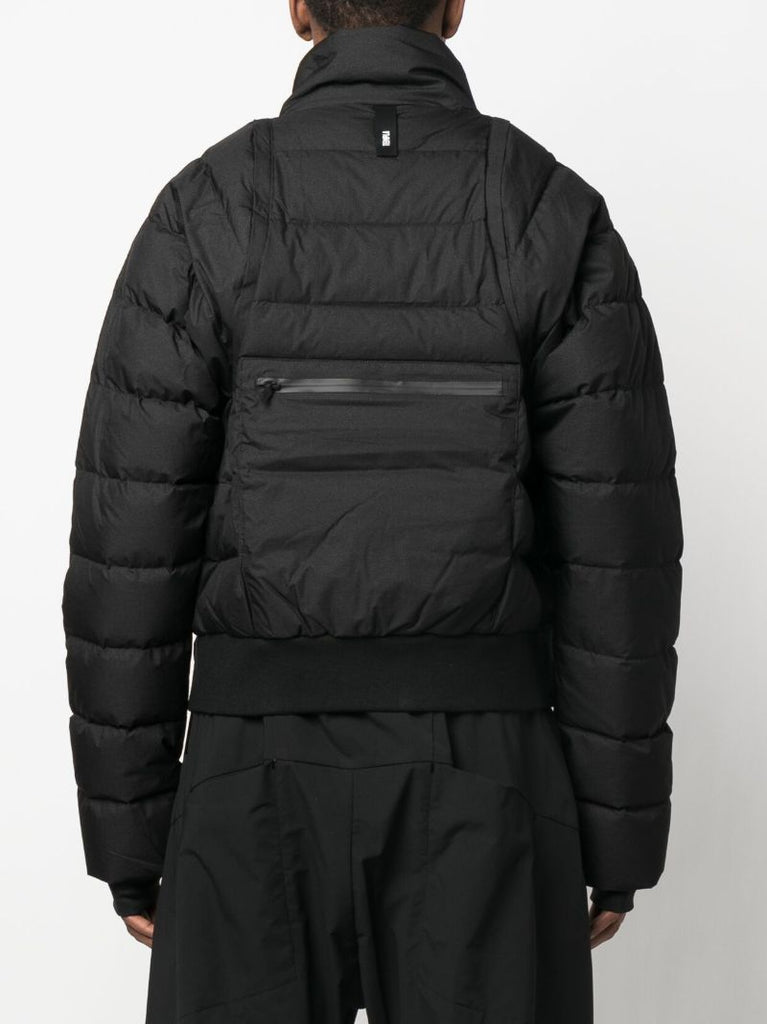 Black High-neck Puffer Jacket