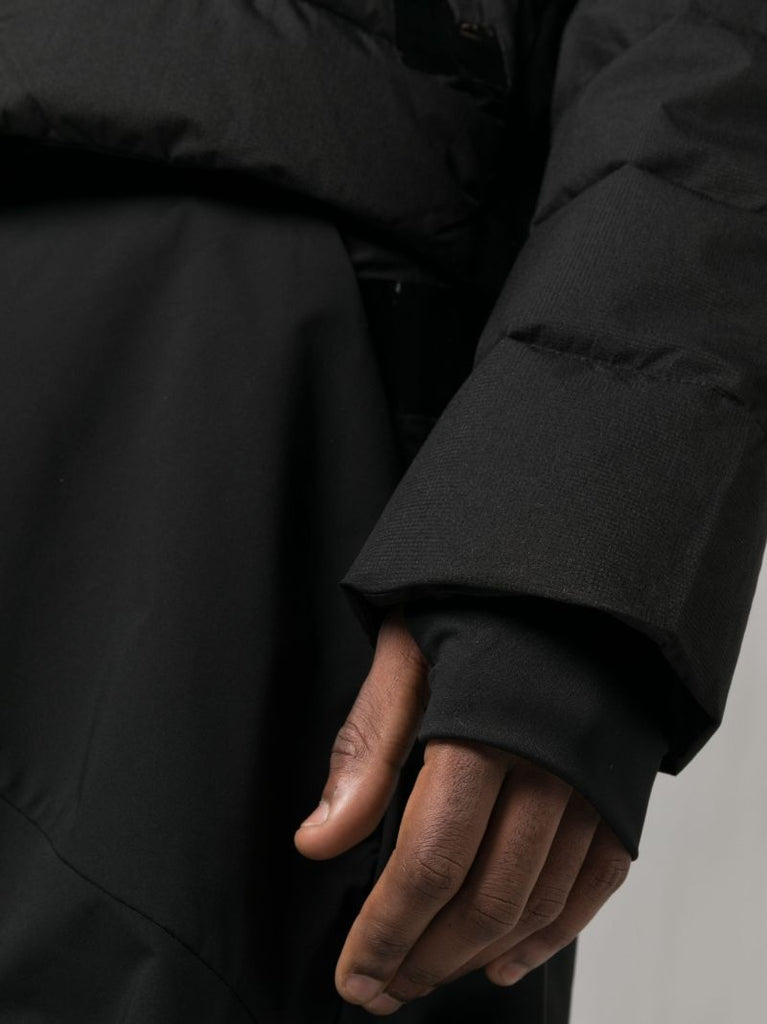 Black High-neck Puffer Jacket