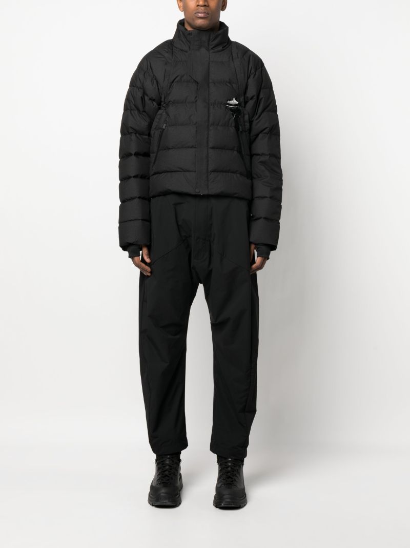 Black High-neck Puffer Jacket