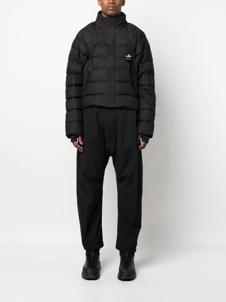 Black High-neck Puffer Jacket