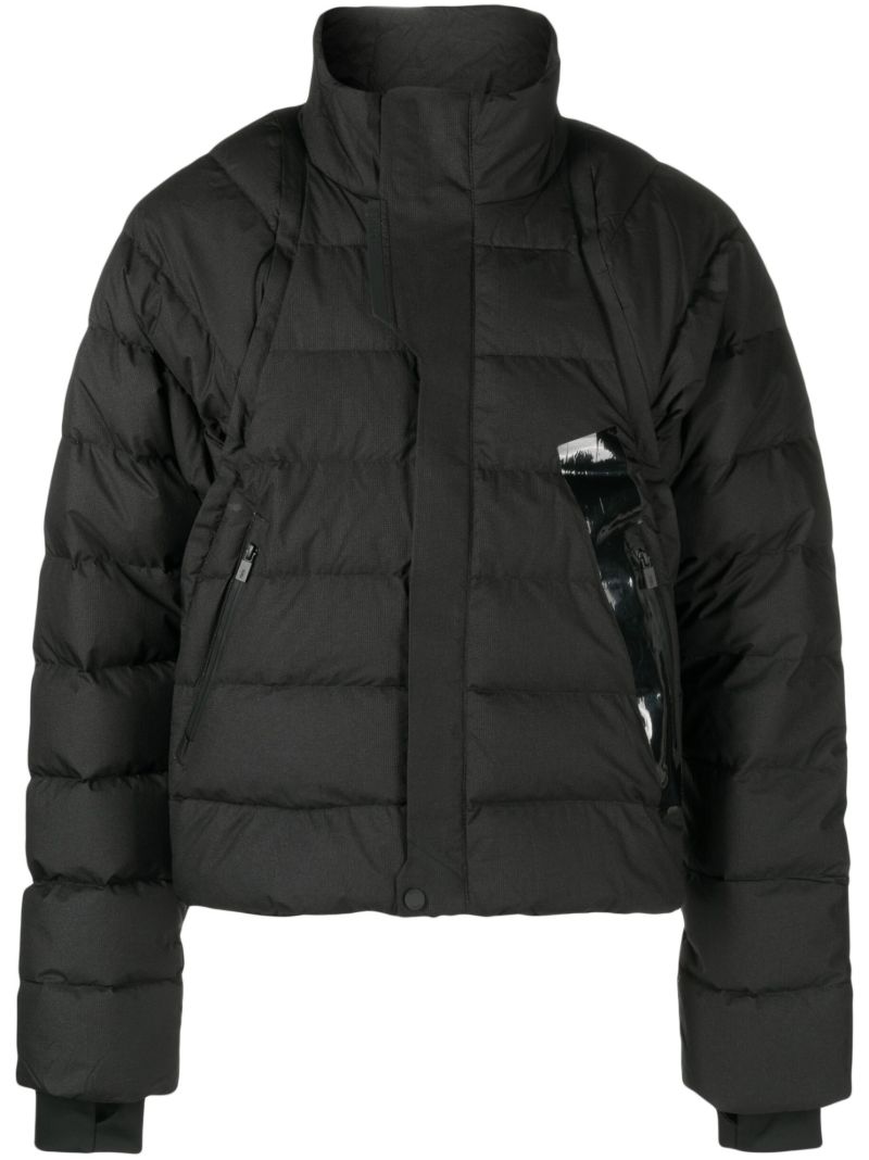 Black High-neck Puffer Jacket