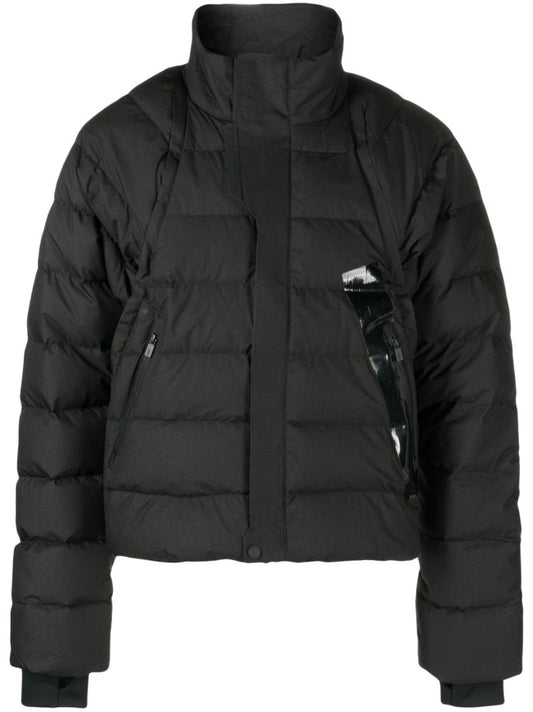 Black High-neck Puffer Jacket