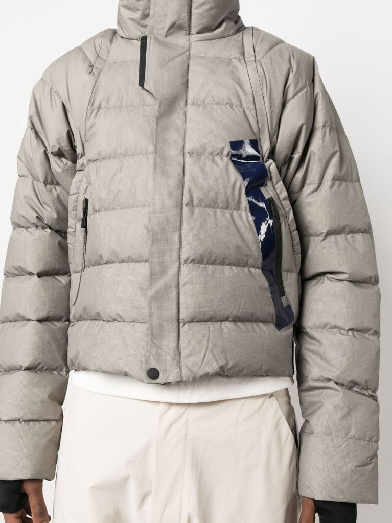 Grey Puffer Jacket