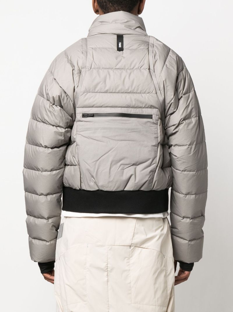 Grey Puffer Jacket