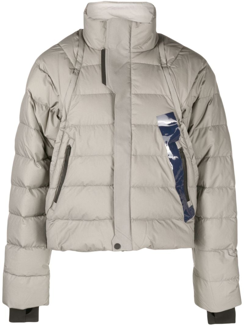 Grey Puffer Jacket