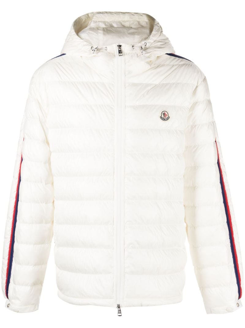 White Agout Quilted Jacket