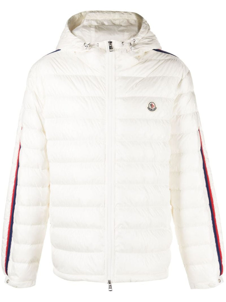White Agout Quilted Jacket