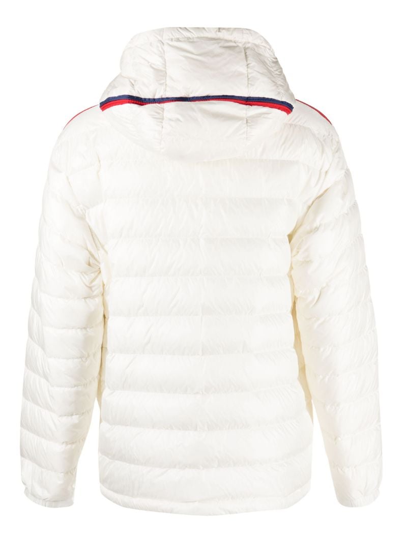 White Agout Quilted Jacket