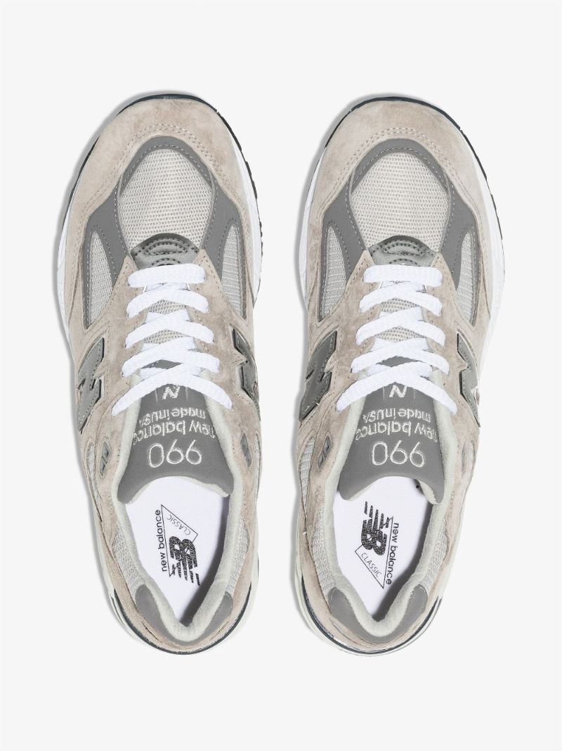 Grey 990v2 Core Low Top Sneakers