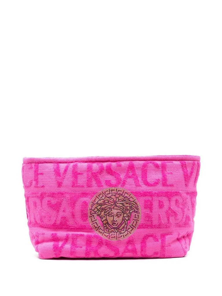 Pink Medusa Cotton Wash Bag