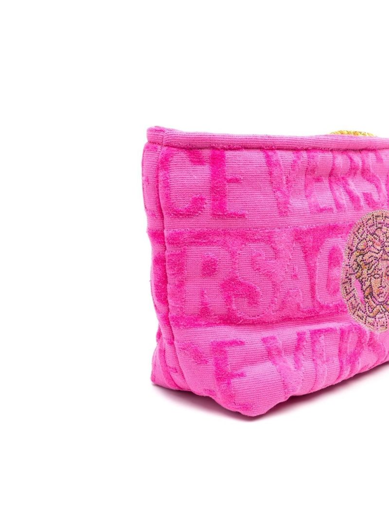 Pink Medusa Cotton Wash Bag