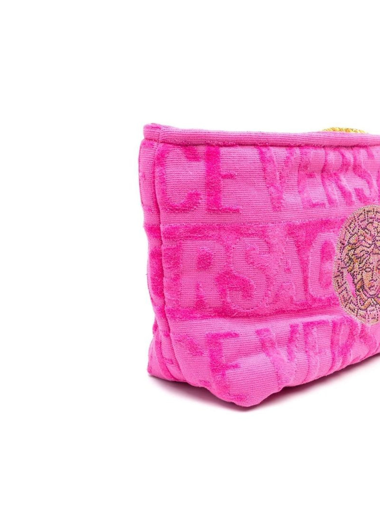 Pink Medusa Cotton Wash Bag