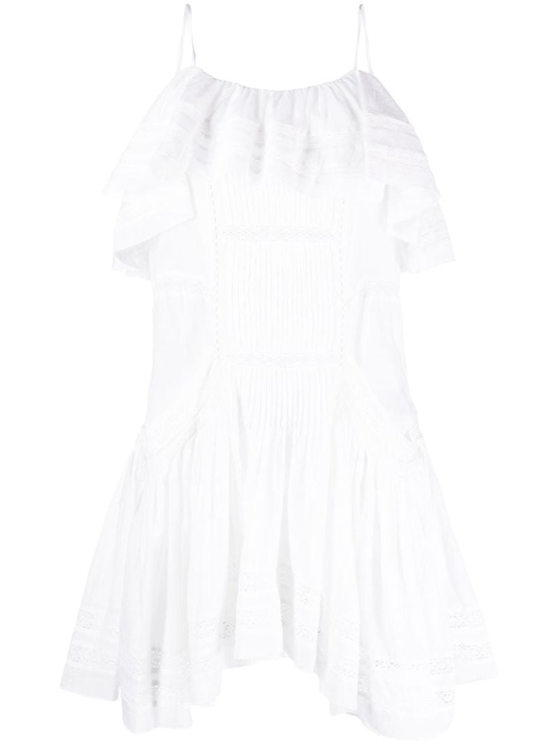 White Broderie Anglaise Mini Dress