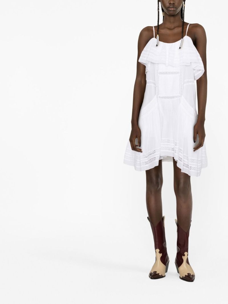 White Broderie Anglaise Mini Dress