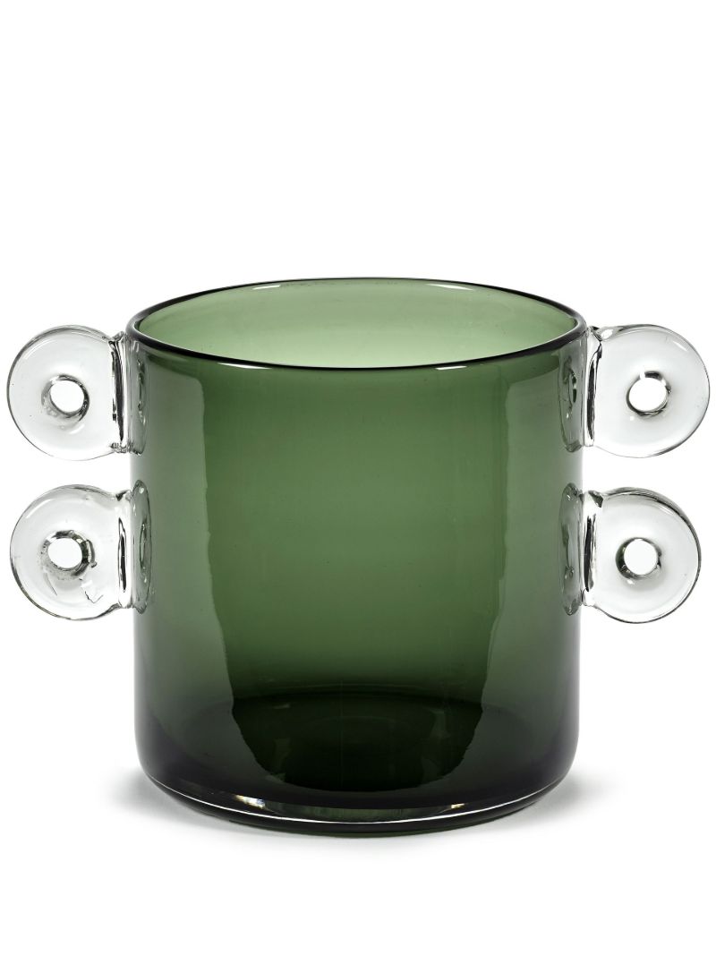 Green Wind and Fire Vase