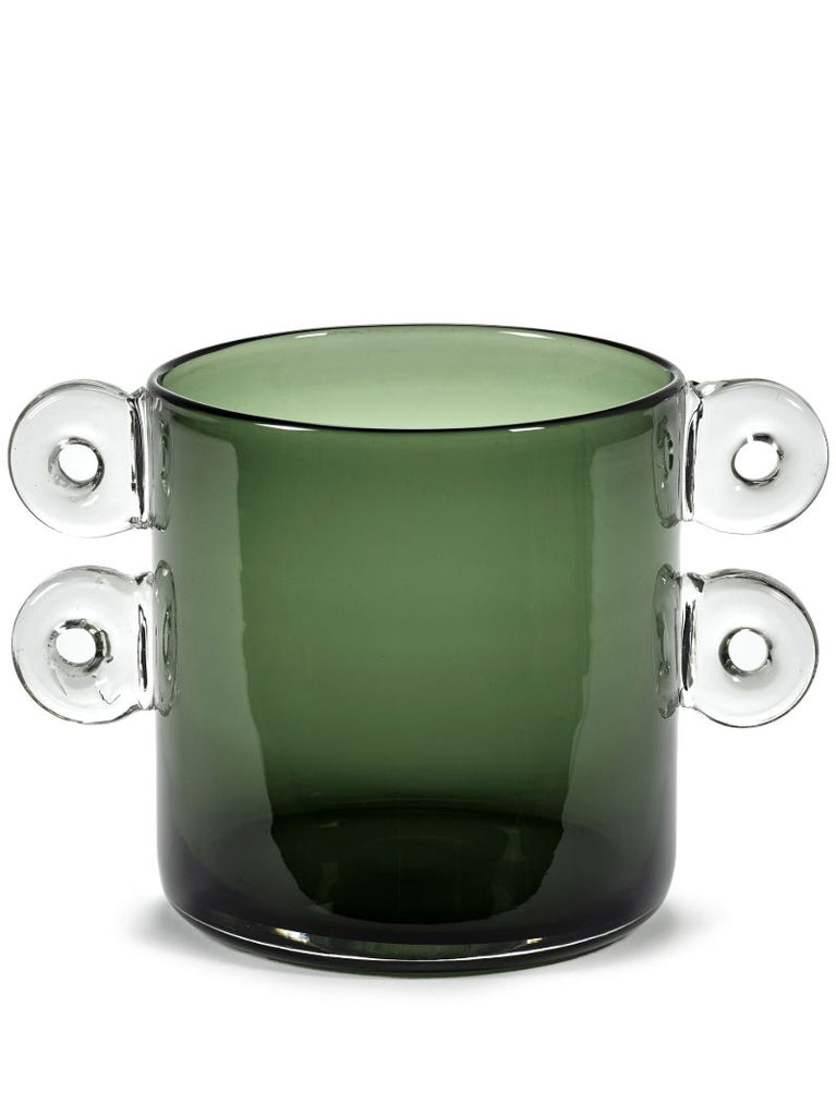 Green Wind and Fire Vase
