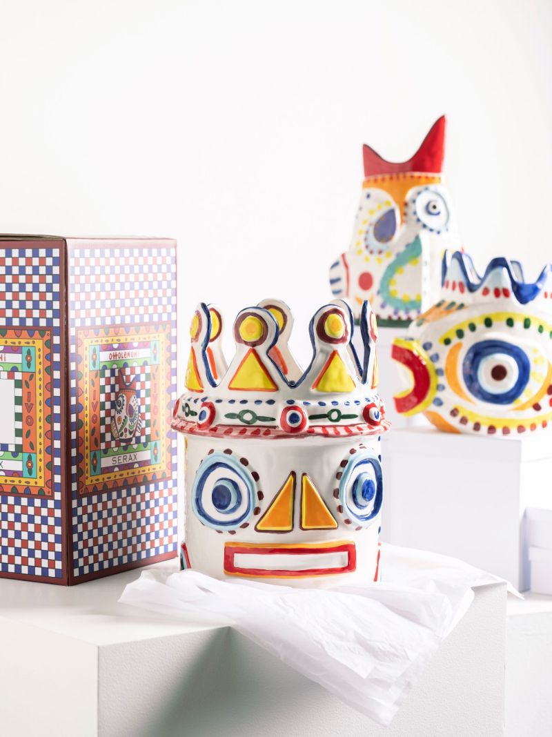 Multicolour Sicily 02 Vase
