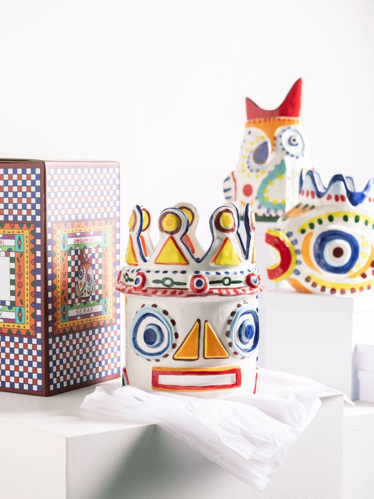 Multicolour Sicily 02 Vase