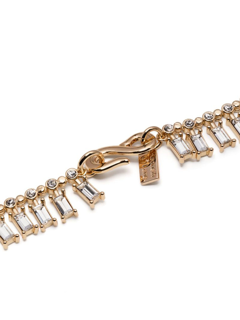 Gold-tone Crystal Necklace