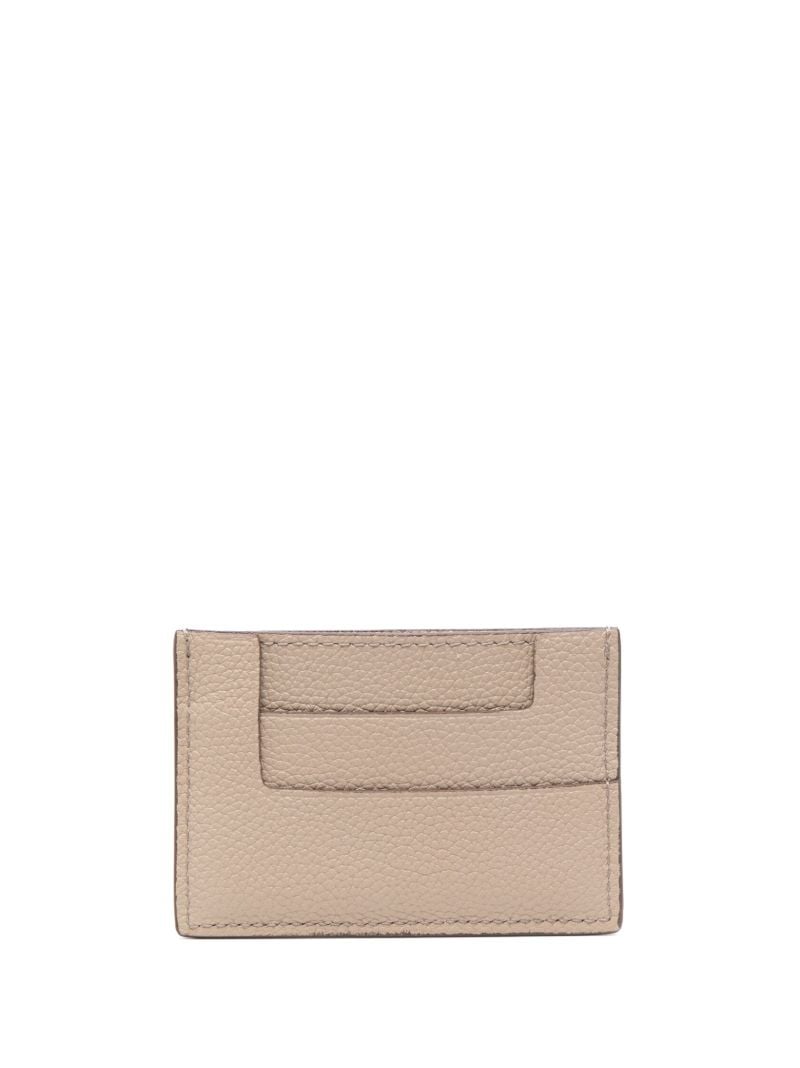 Neutral Tf Leather Cardholder