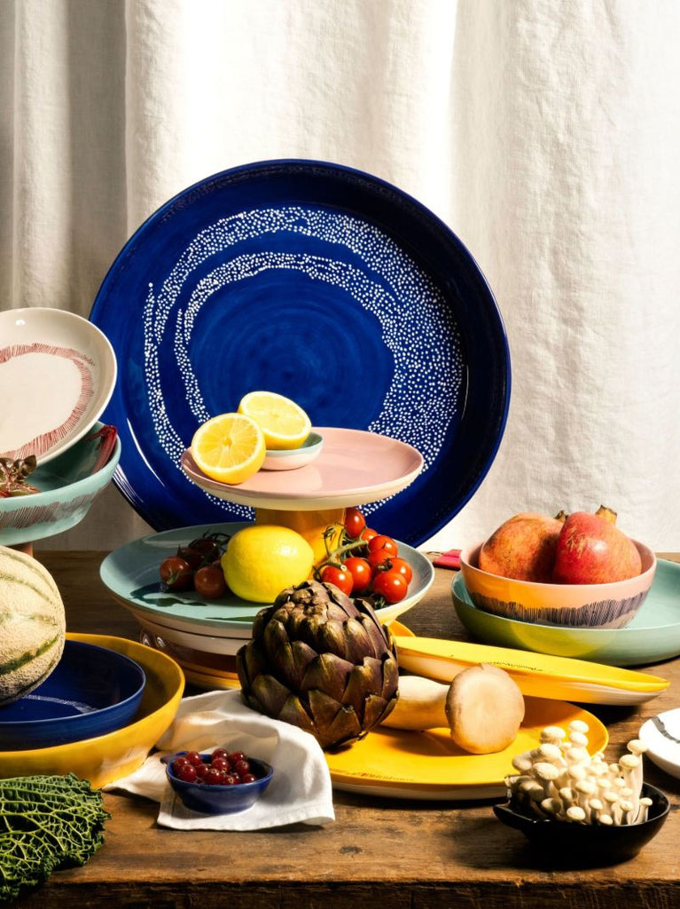 Blue Feast Serving Plate
