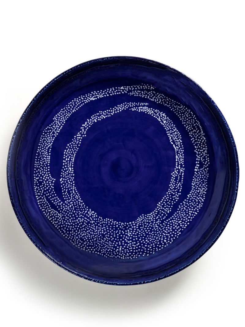 Blue Feast Serving Plate