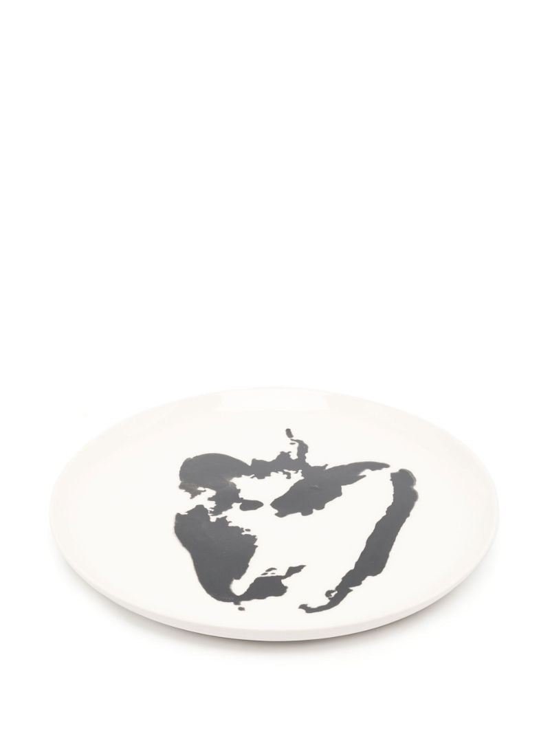 White Ceramic Feast Pepper Plates