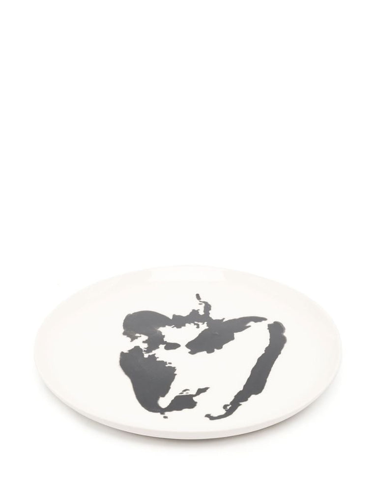 White Ceramic Feast Pepper Plates