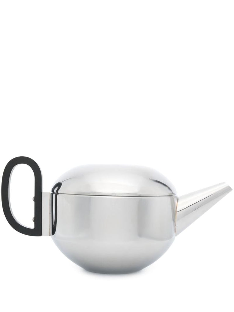 Silver-tone Form Stainless Steel Teapot