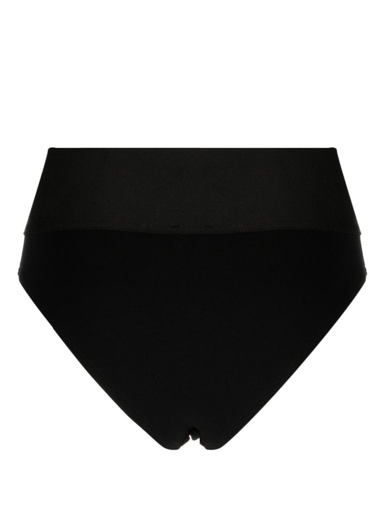 Black High-waisted Briefs