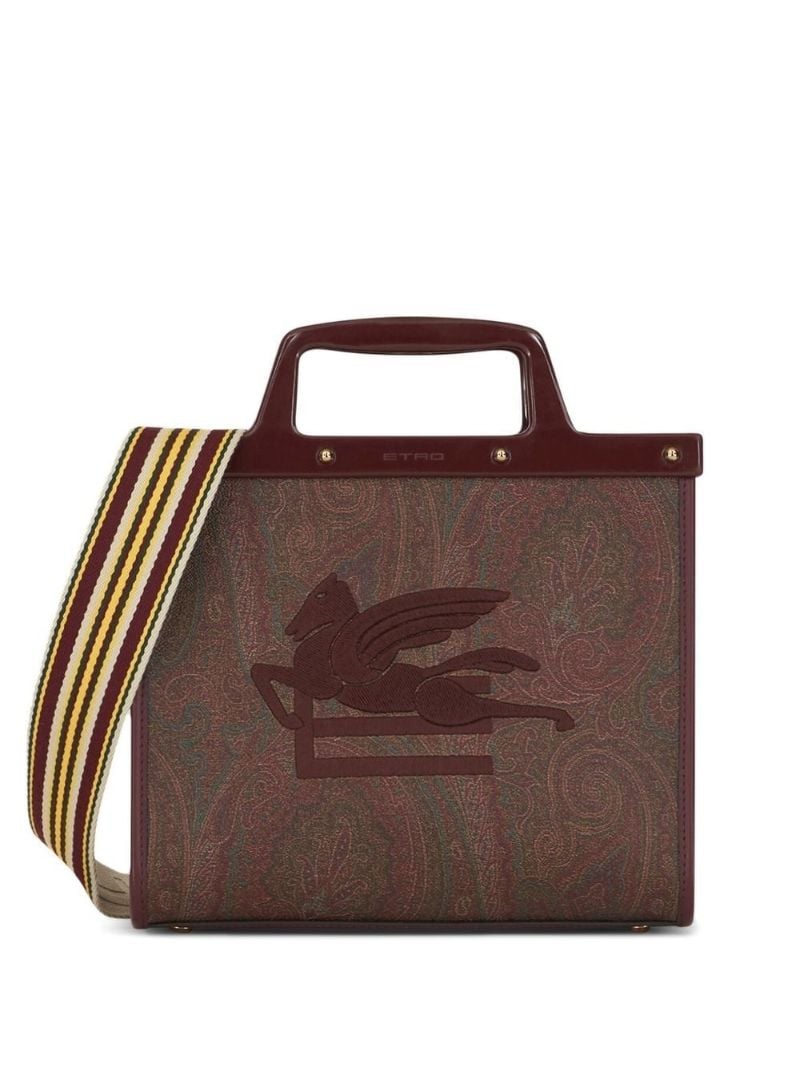 Red Small Love Trotter Tote Bag