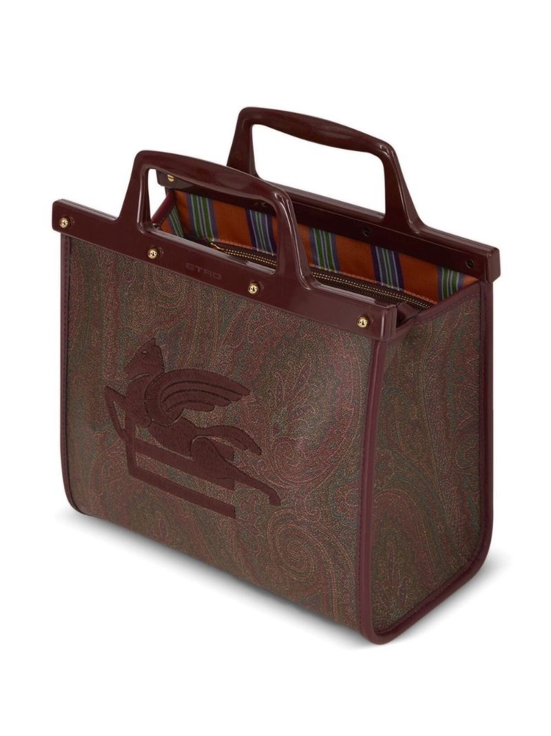Red Small Love Trotter Tote Bag