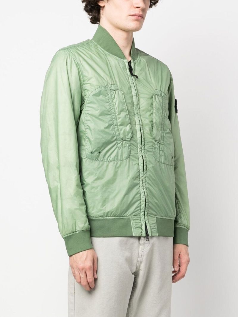 Green Bomber Jacket