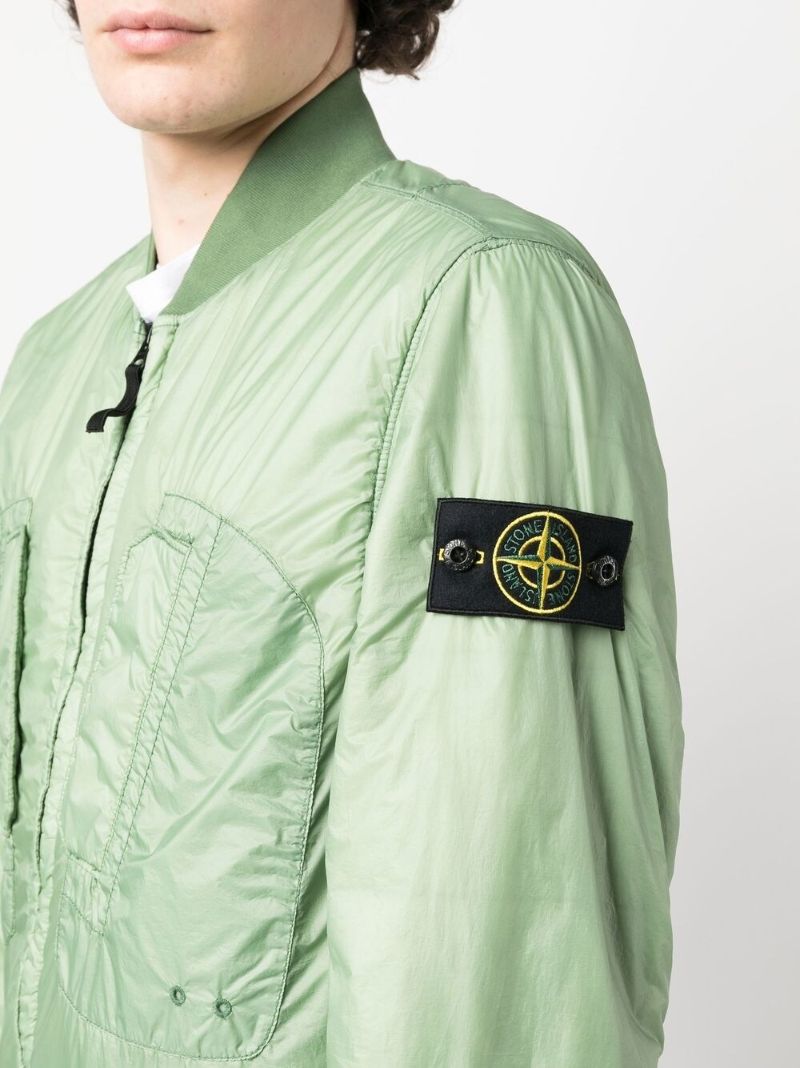 Green Bomber Jacket