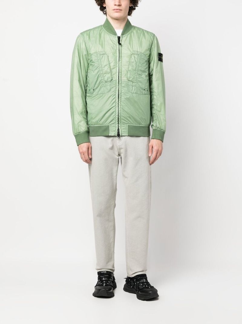 Green Bomber Jacket