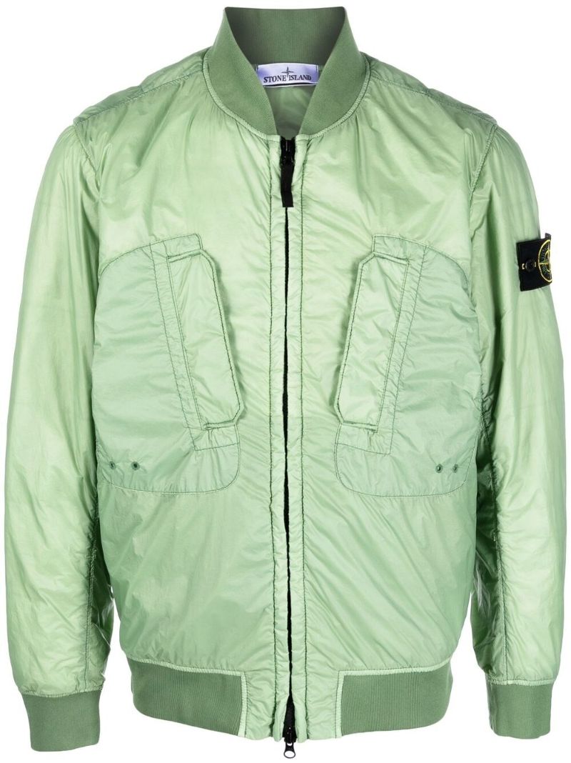 Green Bomber Jacket