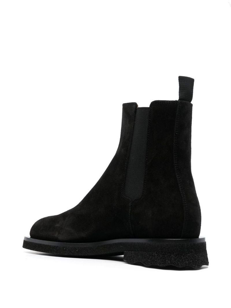 Black Spongesole Chelsea Boots