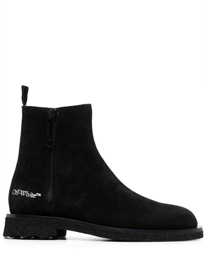 Black Spongesole Chelsea Boots