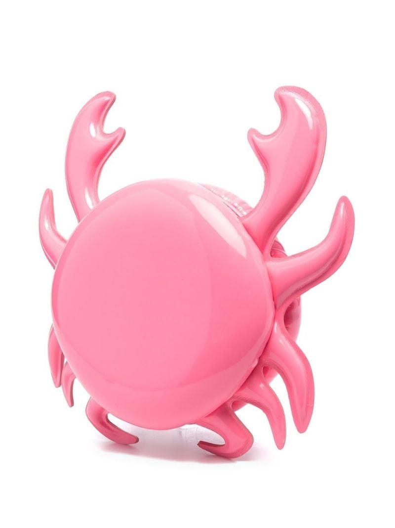Pink Inflatable Crab Cross Body Bag