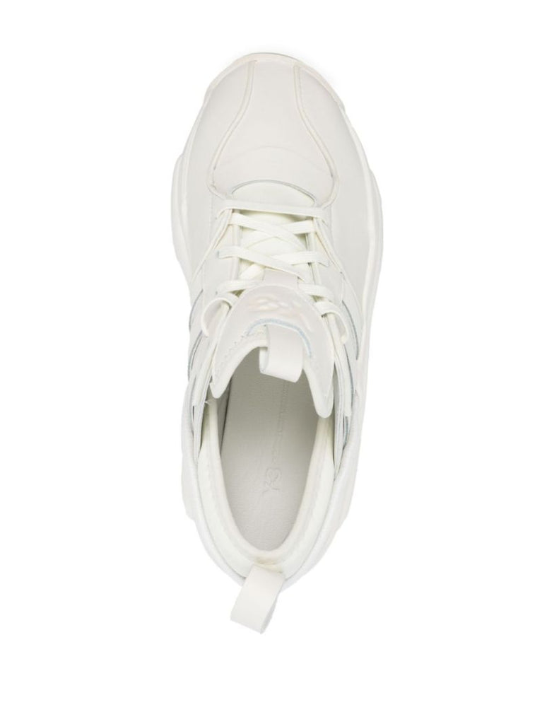 Neutral Rivalry Leather Sneakers