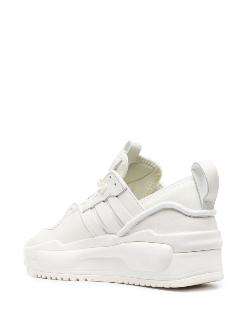 Neutral Rivalry Leather Sneakers