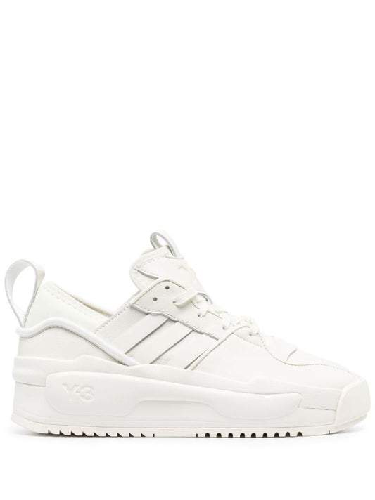 Neutral Rivalry Leather Sneakers