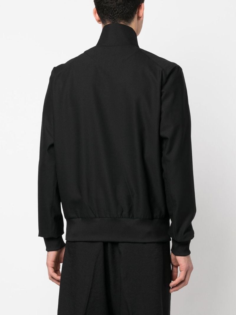 Black 3-stripes Refined Wool Jacket