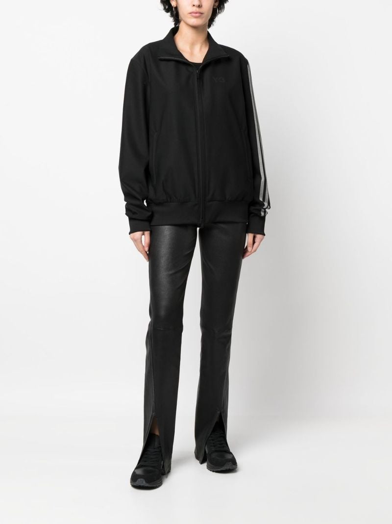 Black 3-stripes Refined Wool Jacket