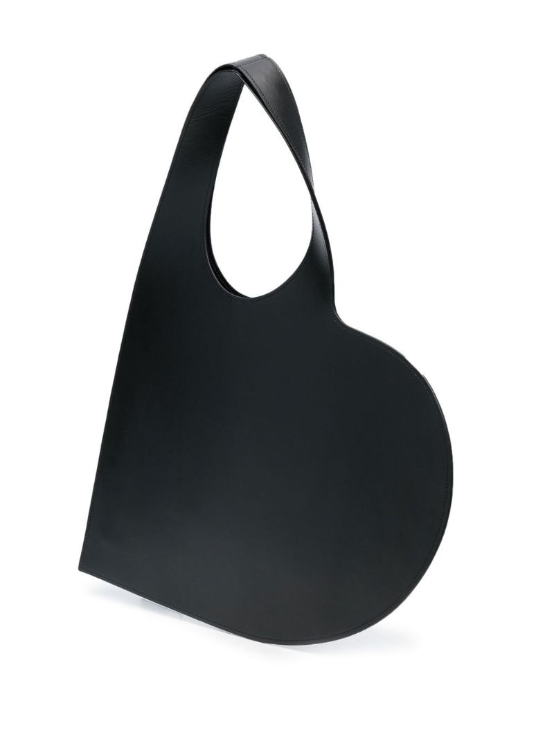 Black Heart Tote Bag