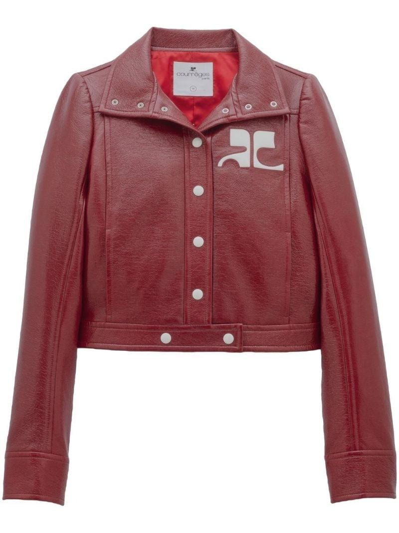 Red Iconic Vinyl Jacket