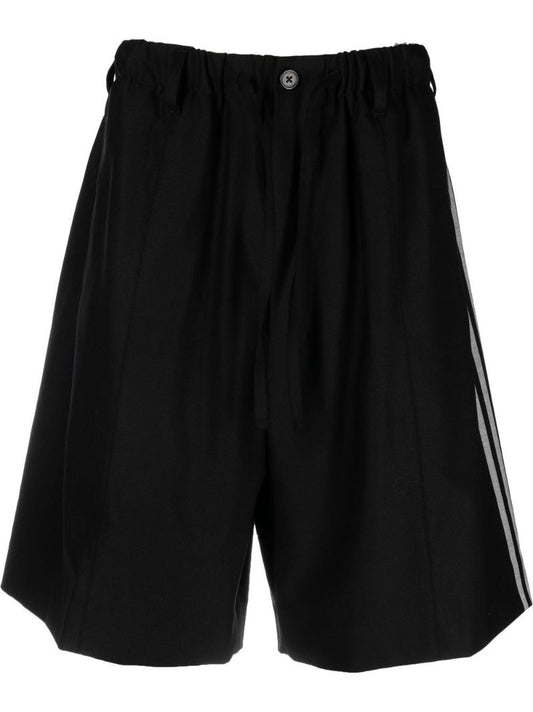 Black 3-stripes Refined Track Shorts