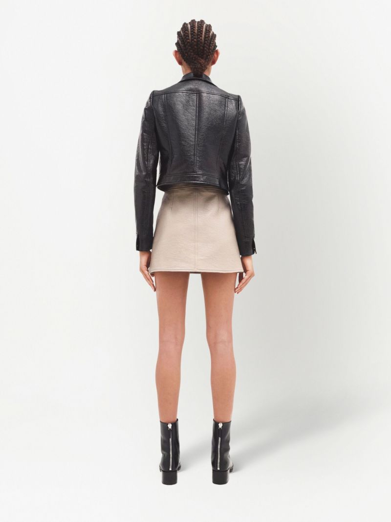 Black Iconic Vinyl Jacket