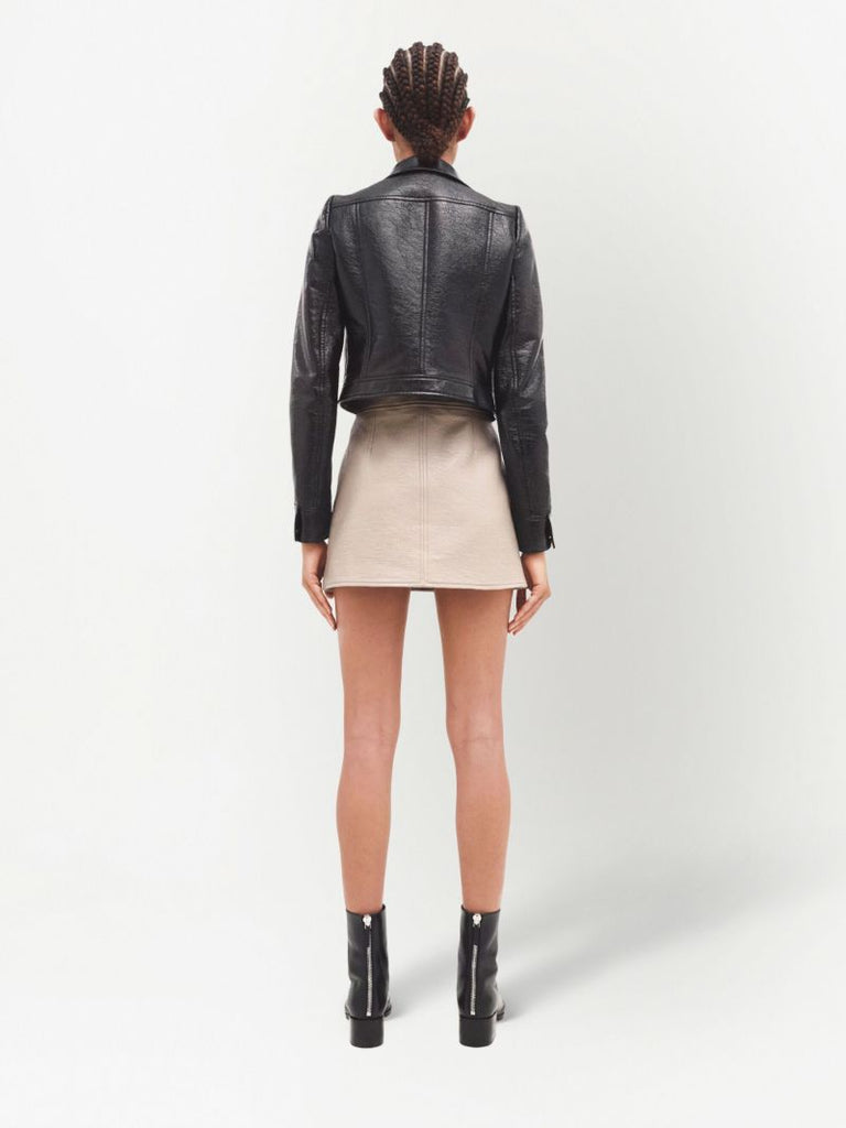 Black Iconic Vinyl Jacket