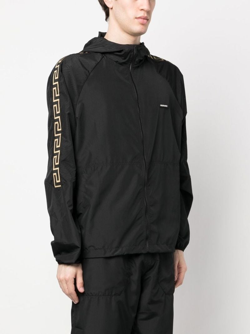 Black La Greca Lightweight Jacket